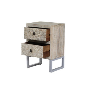 Contemporary Wooden Bedside <b>Table</b> with Practical Storage Drawer Bedroom Furniture Manufacturer Direct Supply - Product Image 6