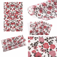 Papier d'emballage pour fleurs, série solide Blooming Flowers, imprimé à l'encre sur film OPP, imperméable, pour arrangements floraux