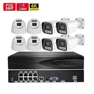 IP 네트워크 CMOS 센서 얼굴 감지 기능이있는 4CH 2MP AHD 방수 야외 총알 CCTV 카메라 아날로그 시스템-실내 <span class=keywords><strong>DVR</strong></span> 키트 - Product Image 3