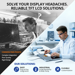 Envanter Ürünleri 3.0 İnç 360x240 Çözünürlüklü Tıbbi Endüstriyel IPS TFT LCD Modülü Tam Görüşlü TFT Led Ekran Panelleri - Product Image 3