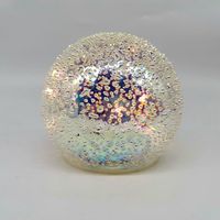 Usine En Gros 3d Led En Verre Boule de Cristal Nuit Lumière De Noël Décoration