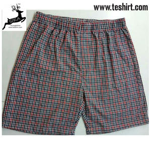 Tirupur venta al por mayor de bóxer de algodón transpirable para hombre personalizado tejido elástico diseño a cuadros fabricante indio - Product Image 5