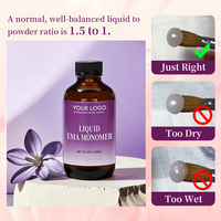 Formule Hypoallergénique Pure EMA Liquide Acrylique Saveur Pastèque 500ml en Gros – Monomère EMA Doux pour les Ongles, Idéal pour la Poudre à Tremper