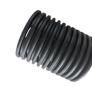 Tubos de plástico corrugado suave <span class=keywords><strong>perforado</strong></span> HDPE de 116mm con calcetín <span class=keywords><strong>para</strong></span> campos de drenaje efectivos - Product Image 1