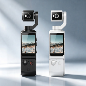 Caméra d'action pliable, enregistreur vidéo POV portable, écran tactile, mini stabilisateur pour vlog de voyage - Product Image 1