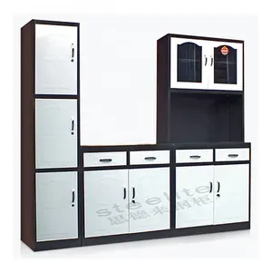 Classic Kitchen Set Design Stainless Steel Kitchen Cabinets
