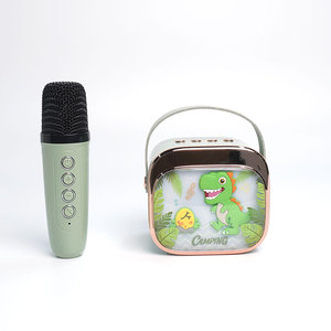 Altavoz de <span class=keywords><strong>Karaoke</strong></span> para Niños con Estilo Personalizable, Micrófonos Inalámbricos, Luz RGB, Máquina de Cantar Portátil para Niños - Product Image 3