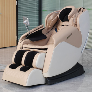 High Quality Foldable Heated <b>Zero</b> <b>Gravity</b> <b>Chair</b> with Luxury Multifunctional Design ABS+PU Leather - Product Image 2