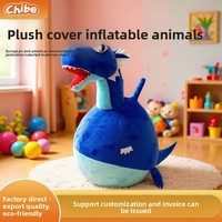 Dragon Souffleur de Feu en PVC Gonflable, Jouet Peluche Cheval de Vaulting, 0-10cm, 5-7 Ans, Modèle QB1803, Vente en Gros, Exportation Transfrontalière