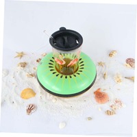 Porte-boissons flottant gonflable en forme de kiwi, support de tasse pour boissons de piscine, accessoire de fête estivale pour la plage et la piscine