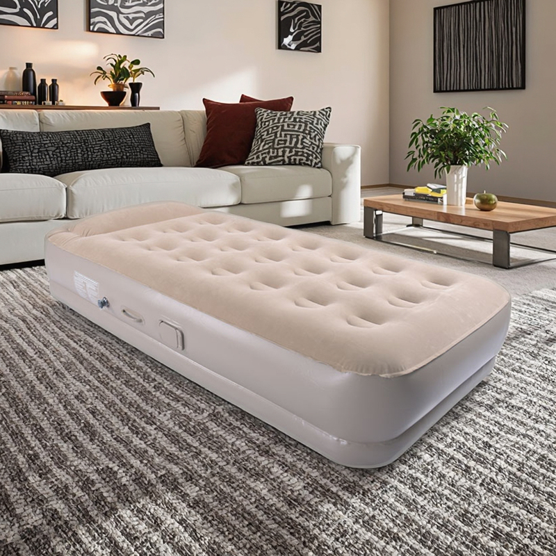 PVC Coating Inflatable Car Camping Mattress