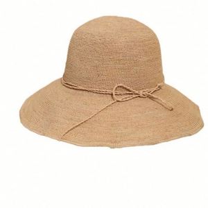 Handmade Raffia <b>Straw</b> Bucket <b>Hat</b>-Versatile Fisherman's Design Foldable Summer Sunscreen <b>Hat</b> for Outdoor Travel Sports Image - Product Image 5