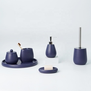 <span class=keywords><strong>Set</strong></span> di <span class=keywords><strong>accessori</strong></span> per il <span class=keywords><strong>bagno</strong></span> della bottiglia dell'erogatore di sapone in poliresina effetto <span class=keywords><strong>marmo</strong></span> di vendita caldo 5 pezzi <span class=keywords><strong>set</strong></span> da <span class=keywords><strong>bagno</strong></span> - Product Image 1