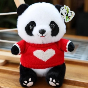 Lindo peluche de gato blanco y negro, peluche gordo, regalo navideño, decoración para el hogar - Product Image 2