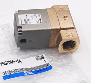 Válvula de Control de Fluidos Industrial Original SMC VNB201B-10A de 2 Vías, Accionada por Aire, Cuerpo de Cobre, Puerto de 1/2 Pulgada - Product Image 3