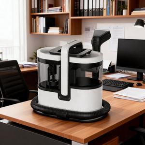 เครื่องทำความสะอาดอเนกประสงค์แบบพกพา CE CB สำหรับทำความสะอาดเบาะผ้า โซฟา คราบสกปรกจากสัตว์เลี้ยง ใช้ในรถยนต์ พรม ทำความสะอาดแบบเปียกและแห้ง ด้วยไอน้ำ - Product Image 4