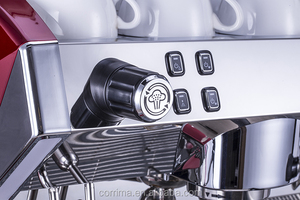 Máquina de Café Espresso Semiautomática Profesional de Diseño Clásico para Hoteles Comerciales en China, Sistema de Triple Extracción, 9 Bares de Presión - Product Image 2
