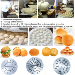 Macchina Completa per la Produzione di Roti, Divisore e Arrotondatore Automatico per Impasto <span class=keywords><strong>Pizza</strong></span> - Product Image 2
