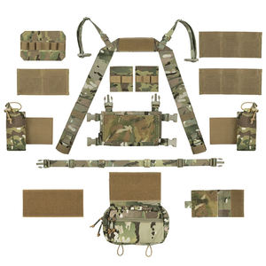 Chaleco Táctico ARTEX MK4 con Portacargadores 5.56/7.62, Bolsa Lateral Molle y Bolsa Colgante para Entrenamiento al Aire Libre - Product Image 4