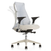 Chaise de Direction Ergonomique Pivotante Moderne Certifiée BIFMA avec Appui-tête Réglable en Hauteur – Confort Optimal pour Bureau et Bâtiment Commercial