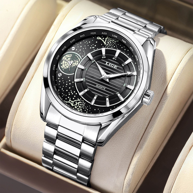 Newest 89262 Fashion Business Men's Quartz Watch Stainless Steel Watch for Men Luxury Luminous Wristwatch 30m Waterproof OEM ODM
