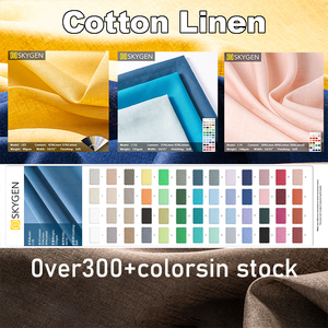 Vải lanh may áo sơ mi, áo blouse mềm mại, chất liệu viscose rayon pha vải lanh đã qua xử lý, cuộn vải may mặc, vải cotton dệt, vải lanh nguyên chất 100% - Product Image 3