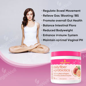 Complément alimentaire Aeglewell Daily Fiber and Probiotics Powder avec vitamine C, améliore le système immunitaire, <span class=keywords><strong>poudre</strong></span> de collagène - Product Image 5