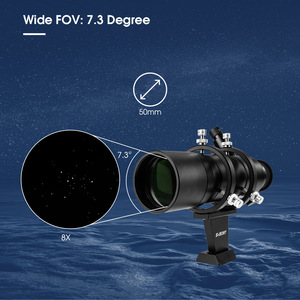 SVBONY SV208 Orthogonal Finder 8x50 Illuminated Adjustable Brightness Astronomical Telescope Accessory - Product Image 3