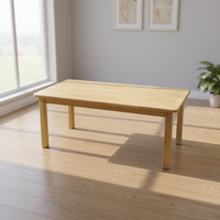 Table d'activités sensorielles en bois pour enfants, table de lecture pour maternelle, écologique et durable