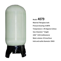 Réservoir de stockage en fibre de verre / Réservoir sous pression en fibre de verre / Réservoir d'eau sous pression en plastique renforcé de fibres 4079
