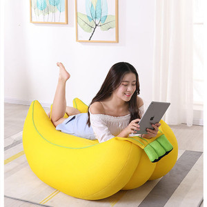 Hot Funny Relaxing Chair Japanese Sofa Bed <strong>Banana</strong> Foam Fruit Shaped <strong>Bean</strong> <strong>Bags</strong> - Product Image 4
