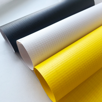 Bâches robustes en vinyle haute résistance, antistatiques, 1000D, 650 g/m², bâche enduite de PVC pour conduit d'alimentation à air forcé