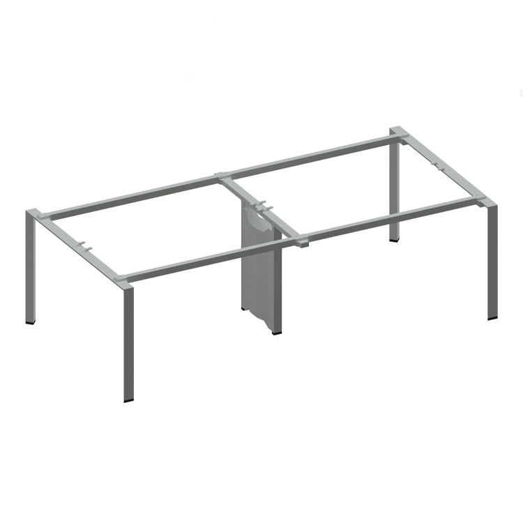 Face-To-Face 4 Seat With Wire Box Table leg