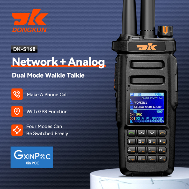 10W Professional Dual Model Walkie Talkie 4G Walkie Talkie Poc Radio Two Way Radio Long Range Ham Radio Communication