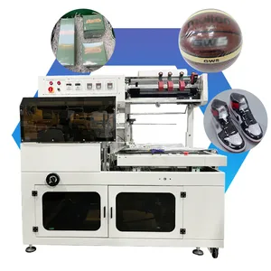 Orme Pizza Box Pack Komkommer Film Wrapping Automatique Thermische Pakket Machine Krimpkous Sealer Voor Fles