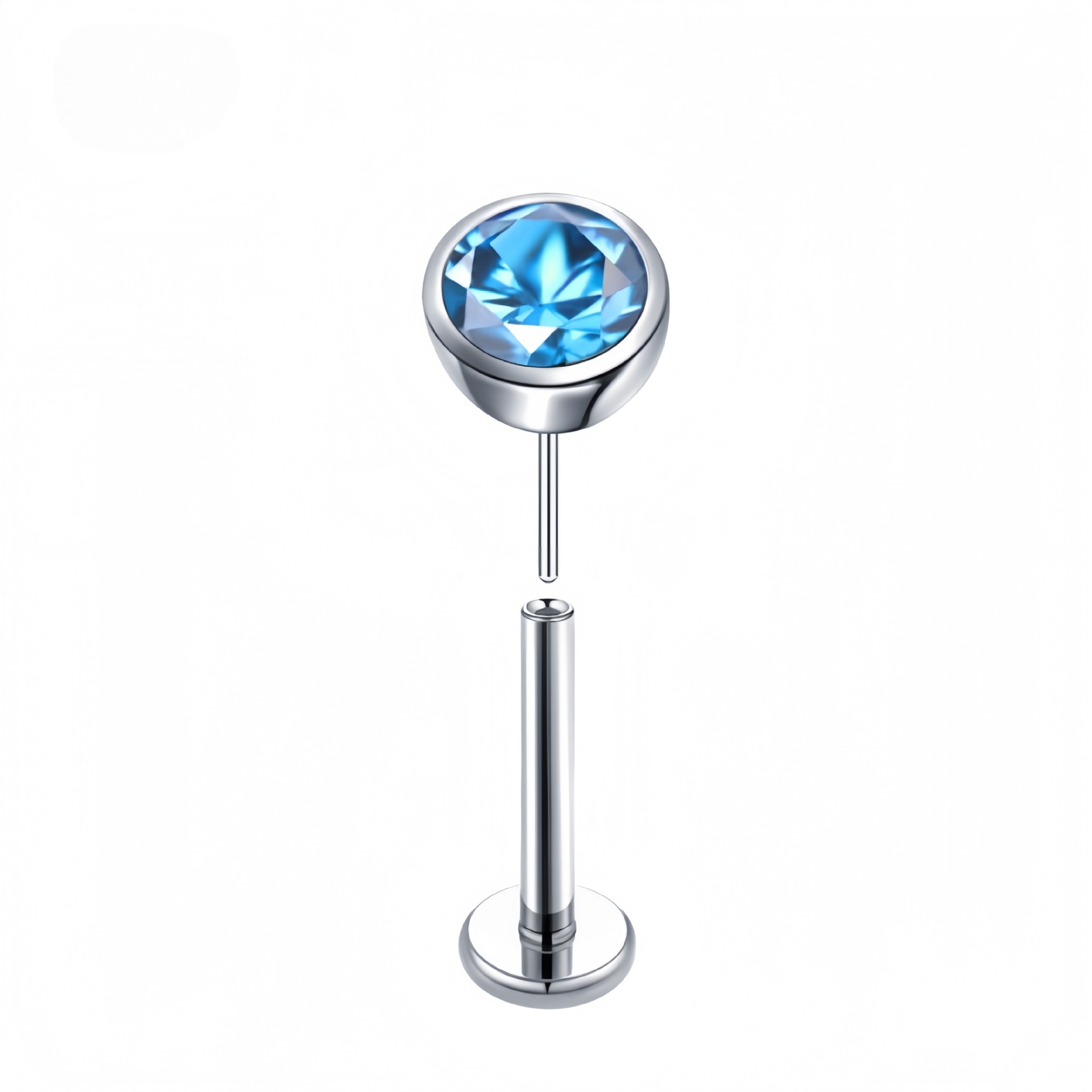 Zircon bleu clair (insert)