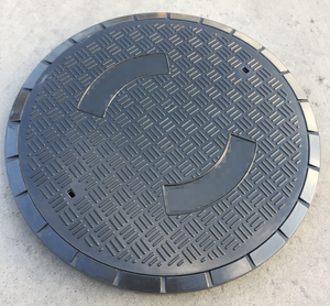 공장 가격 CO900mm 맨홀 커버 유럽 휘발유 스테이션 용 복합 하수도 맨홀 커버 및 프레임 - Product Image 2
