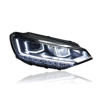Ensemble de phares LED KGKB pour VW Touran Mk1 1T3 2011-2015, systèmes d'éclairage, lentille de projecteur, double faisceau, IP68, Plug & Play