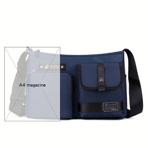 Bolsa de Hombro Impermeable Antirrobo de Gran Capacidad, Estilo Nacional, Nueva Bolsa de Mensajero Cruzada de Nailon Premium - Product Image 2