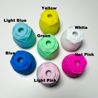 États-Unis Vente chaude Lueur dans le noir Vibromasseur rose lumineuse Femmes Sex Rose Toys