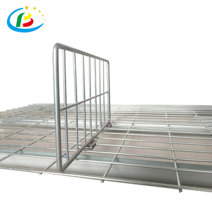 Séparateurs flexibles galvanisés de Decking de maille d'étagère de fil de stockage d'entrepôt avec le Decking - Product Image 4