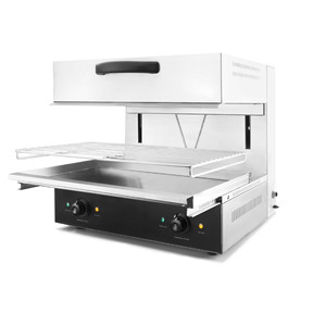 Griglia Elettrica Salamander Gratinator con Controllo della Temperatura per Uso Commerciale - Product Image 2
