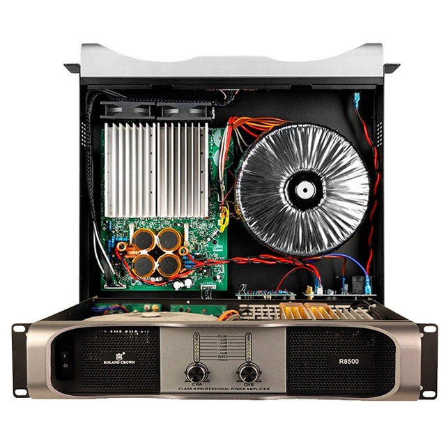 850w2u Professional Ring Transformer Power Amplifier Family KTV Party Hi PA Sound Room Performance Amplifier