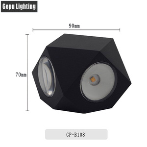 Lampe murale extérieure LED moderne, étanche, pour balcon, escalier, villa, lumière décorative - Product Image 2