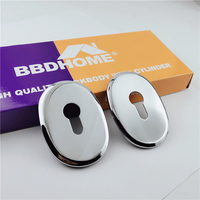 BBDHOME Couvre-anneau Protecteur de défenseur de cylindre de serrure pour porte blindée