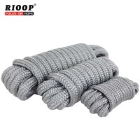 Ligne d'amarrage en nylon à double tressage de 1/2'', 5/8'', 3/4'', 1'' - Matériau en polyester durable