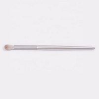 Kuas Makeup Mata Profesional Bulu Sintetis Gagang Kayu Buatan Khusus Single Pro Firm Blending Crease Logo Kustom