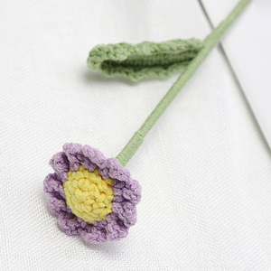 กิ่งดอกเดซี่คาโมมายล์ขนาดเล็ก อุปกรณ์เสริมช่อดอกไม้เจ้าสาวแบบถือ รวมถึงถัง ตะกร้า ของตกแต่ง - Product Image 1