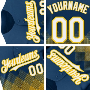 Custom Unisex <b>Baseball</b> Jerseys Breathable Summer Sportswear Wholesale with Custom Logo and Colors - Product Image 2