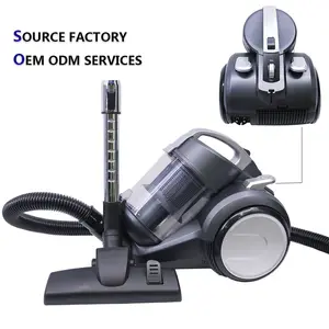 High Suction 2000W 23KPA Floor Cleaner Corded Cyclonic Bagless Vaccum Cleaner Canister Vacuums